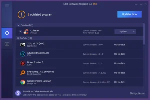 IObit Software Updater Pro 6.3.0 Free Download